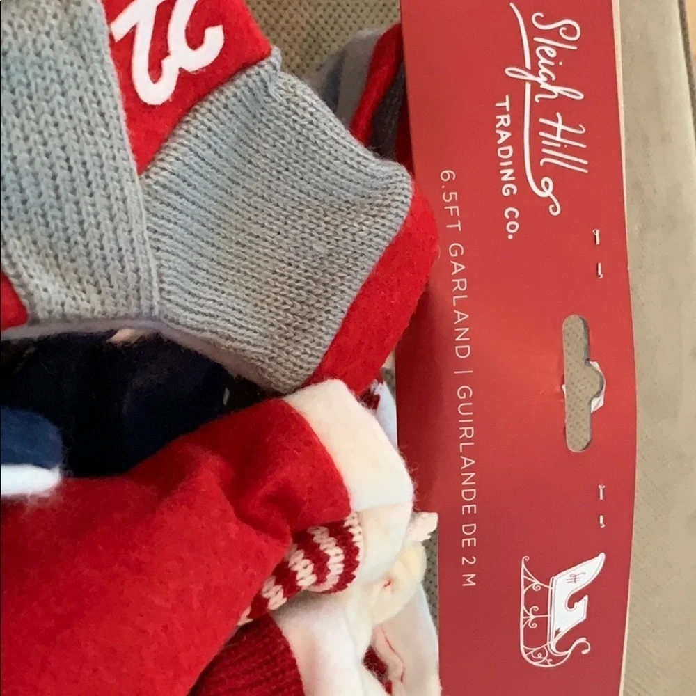 Adorable Christmas Advent Mini Stocking Garland